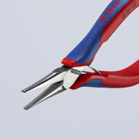 KNIPEX 35 52 145 Elektronik-Greifzange mit Mehrkomponenten-Hüllen 145 mm