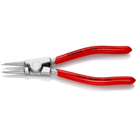 KNIPEX 46 13 A0 Sicherungsringzange für Außenringe auf Wellen mit Kunststoff überzogen verchromt 140 mm