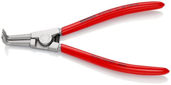 KNIPEX 46 23 A31 Sicherungsringzange für Außenringe auf Wellen mit Kunststoff überzogen verchromt 200 mm