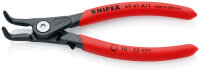 KNIPEX 49 41 A11 Präzisions-Sicherungsringzange für Außenringe auf Wellen mit rutschhemmendem Kunststoff überzogen grau atramentiert 130 mm