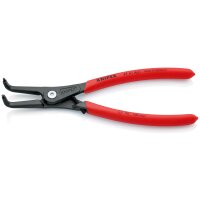 KNIPEX 49 41 A31 Präzisions-Sicherungsringzange für Außenringe auf Wellen mit rutschhemmendem Kunststoff überzogen grau atramentiert 210 mm