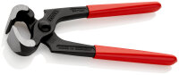 KNIPEX 50 01 160 SB Kneifzange mit Kunststoff überzogen schwarz atramentiert 160 mm (SB-Karte/Blister)