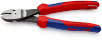 KNIPEX 74 02 200 T BK Kraft-Seitenschneider mit...