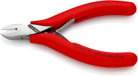 KNIPEX 77 01 115 SB Elektronik-Seitenschneider mit Kunststoff überzogen 115 mm (SB-Karte/Blister)