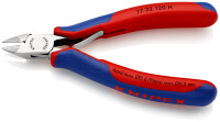 KNIPEX 77 32 120 H Elektronik-Seitenschneider mit eingesetzter Hartmetallschneide mit Mehrkomponenten-Hüllen 120 mm