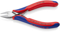 KNIPEX 77 32 130 Elektronik-Seitenschneider mit Mehrkomponenten-Hüllen 130 mm