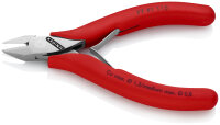 KNIPEX 77 41 115 Elektronik-Seitenschneider mit Mehrkomponenten-Hüllen 115 mm