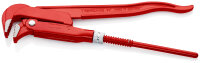 KNIPEX 83 10 010 Rohrzange 90° rot pulverbeschichtet 310 mm