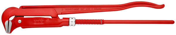 KNIPEX 83 10 020 Rohrzange 90° rot pulverbeschichtet 560 mm