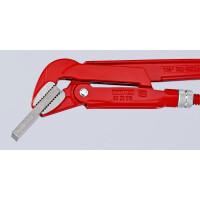 KNIPEX 83 20 020 Rohrzange 45° rot pulverbeschichtet 570 mm