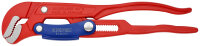 KNIPEX 83 60 010 Rohrzange S-Maul mit Schnelleinstellung...