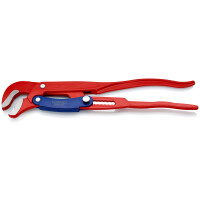 KNIPEX 83 60 015 Rohrzange S-Maul mit Schnelleinstellung rot pulverbeschichtet 420 mm