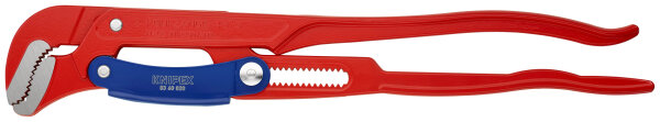 KNIPEX 83 60 020 Rohrzange S-Maul mit Schnelleinstellung rot pulverbeschichtet 560 mm