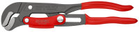 KNIPEX 83 61 010 Rohrzange S-Maul mit Schnelleinstellung...