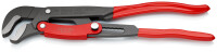 KNIPEX 83 61 015 Rohrzange S-Maul mit Schnelleinstellung...