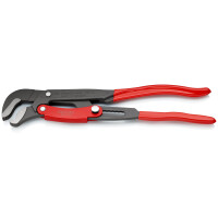 KNIPEX 83 61 015 Rohrzange S-Maul mit Schnelleinstellung mit Kunststoff überzogen grau pulverbeschichtet 420 mm