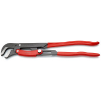 KNIPEX 83 61 020 Rohrzange S-Maul mit Schnelleinstellung mit Kunststoff überzogen grau pulverbeschichtet 560 mm