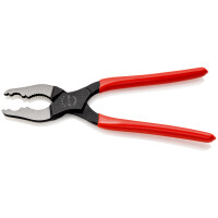 KNIPEX 84 11 200 Fahrzeug-Konuszange mit Kunststoff überzogen schwarz atramentiert 200 mm