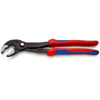 KNIPEX 87 02 300 SB Cobra® Hightech-Wasserpumpenzange mit Mehrkomponenten-Hüllen grau atramentiert 300 mm (SB-Karte/Blister)