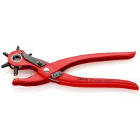 KNIPEX 90 70 220 SB Revolverlochzange rot...