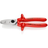 KNIPEX 95 17 200 Kabelschere mit Doppelschneide...