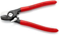 KNIPEX 95 21 165 SB Kabelschere mit Öffnungsfeder...