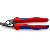 KNIPEX 95 22 165 Kabelschere mit Öffnungsfeder mit...