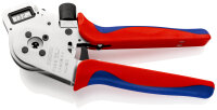 KNIPEX 97 52 65 DG Vierdornpresszange für gedrehte Kontakte mit Mehrkomponenten-Hüllen verchromt 250 mm