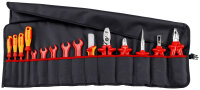 KNIPEX 98 99 13 Werkzeug-Rolltasche 15-teilig mit...