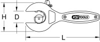 Ratschen-Rohrabschneider, 3-13mm