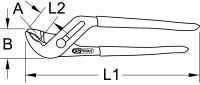 Profi-Wasserpumpenzange, 66mm