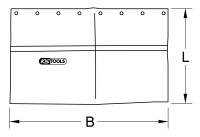 Verlängerungstuch mit Schutzisolierung, 800mm