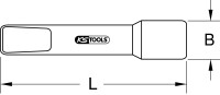 Kunststoffspreizkeil, 38x197mm