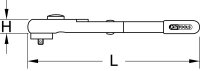 3/8" Drehmomentschlüssel mit Schutzisolierung und Umschalt-Ratschenkopf, 5-25Nm