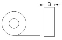 Klebeband mit Schutzisolierung, rot, 52mm