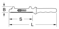 Kabelmantelsäge mit Schutzisolierung, 330mm