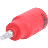 3/8" Isolierte Bit-Stecknuss Torx, T25, 60mm