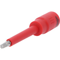 3/8" Isolierte Bit-Stecknuss Torx, T30, 122mm