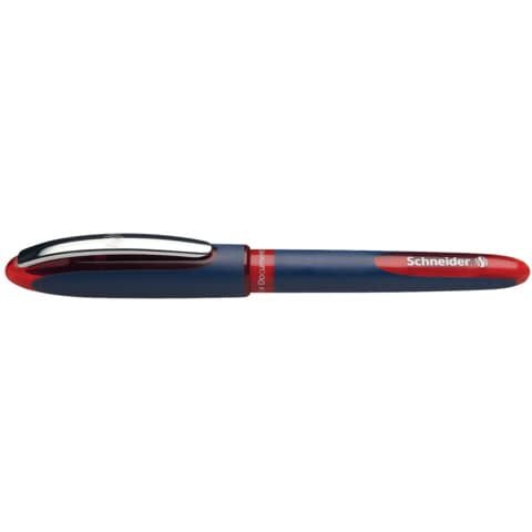 Tintenroller One Business, Ultra-Smooth-Spitze, 0,6 mm, rot