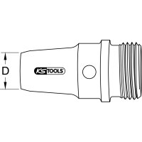 Ring-Stanzeisen mit Gewindeaufnahme, Ø 3mm