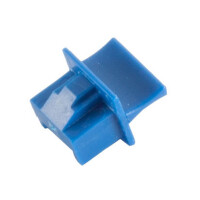 RJ-45 Staubschutz, blau