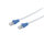 Patchkabel CAT 6a easy pull, weiß, Zertifiziert, 2,0m