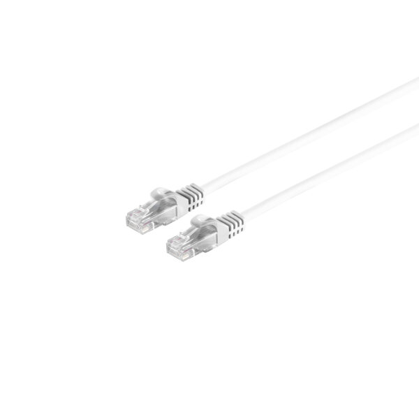 RJ45 Patchkabel CAT 7 Rohkabel U/UTP weiß 1m