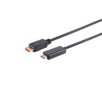 Displayport 1.4 Kabel, DP-HDMI, 4K60Hz, 1,0m