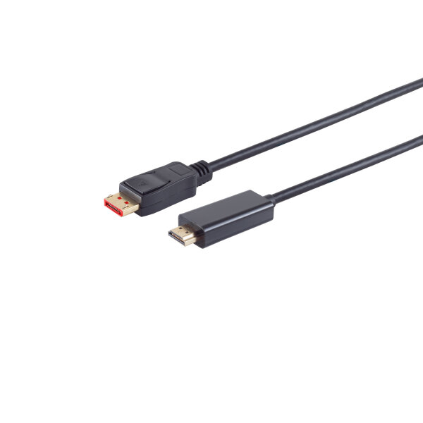 Displayport 1.4 Kabel, DP-HDMI, 4K60Hz, 2,0m