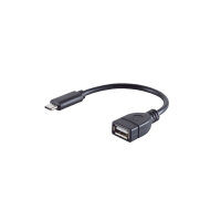 Adapter, USB-Typ C-Stecker/  USB 2.0 A Buchse, OTG