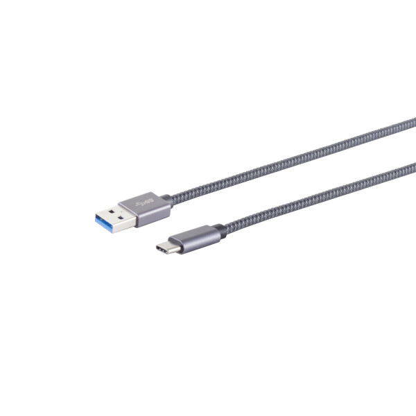 USB-A Adapterkabel, USB-C, 3.2 Gen 2, Pro, 0,5m