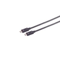 USB-C Verbindungskabel, Typ-C Stecker auf Typ-C Stecker,...