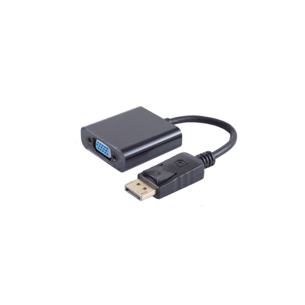 Adapter, Displayport Stecker 1.1/ VGA Buchse