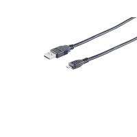 USB-Micro Kabel USB-A-St./USB-B MICRO St. 2.0 0,5m